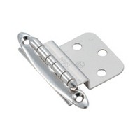 Amerock BP341726, Face Mount Free Swing Hinge, 3/8 Inset, Bright Chrome Questions & Answers