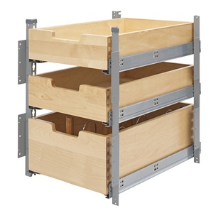 5" Wood Pilaster System Kit Silver Rev-A-Shelf 4PIL-18SC-SV-3 Questions & Answers