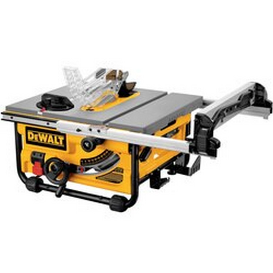 10" Compact Jobsite Table Saw with Site-Pro Modylar Guard System Dewalt DW745 Questions & Answers