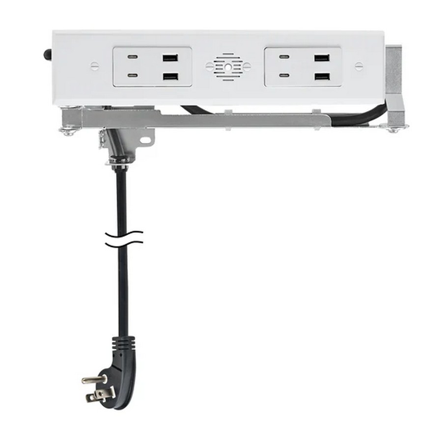 15 amp Blade Duo In-Drawer Outlet (4)USB-C/(4)USB-A w/ Fast Charging Speed White Docking Drawer 1514-288W Questions & Answers