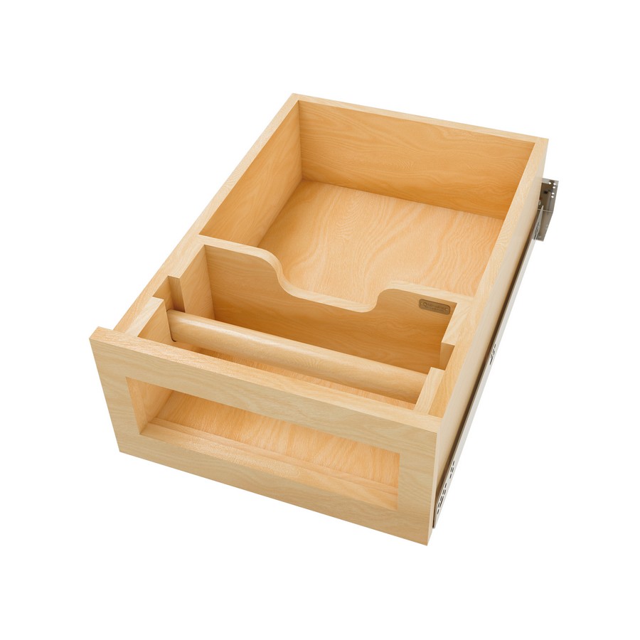 Rev-A-Shelf 18" Base Paper Towel Drawer System with BLUM Soft Close Slides Natural Maple Rev-A-Shelf 4PTD-18HSC-1 Questions & Answers