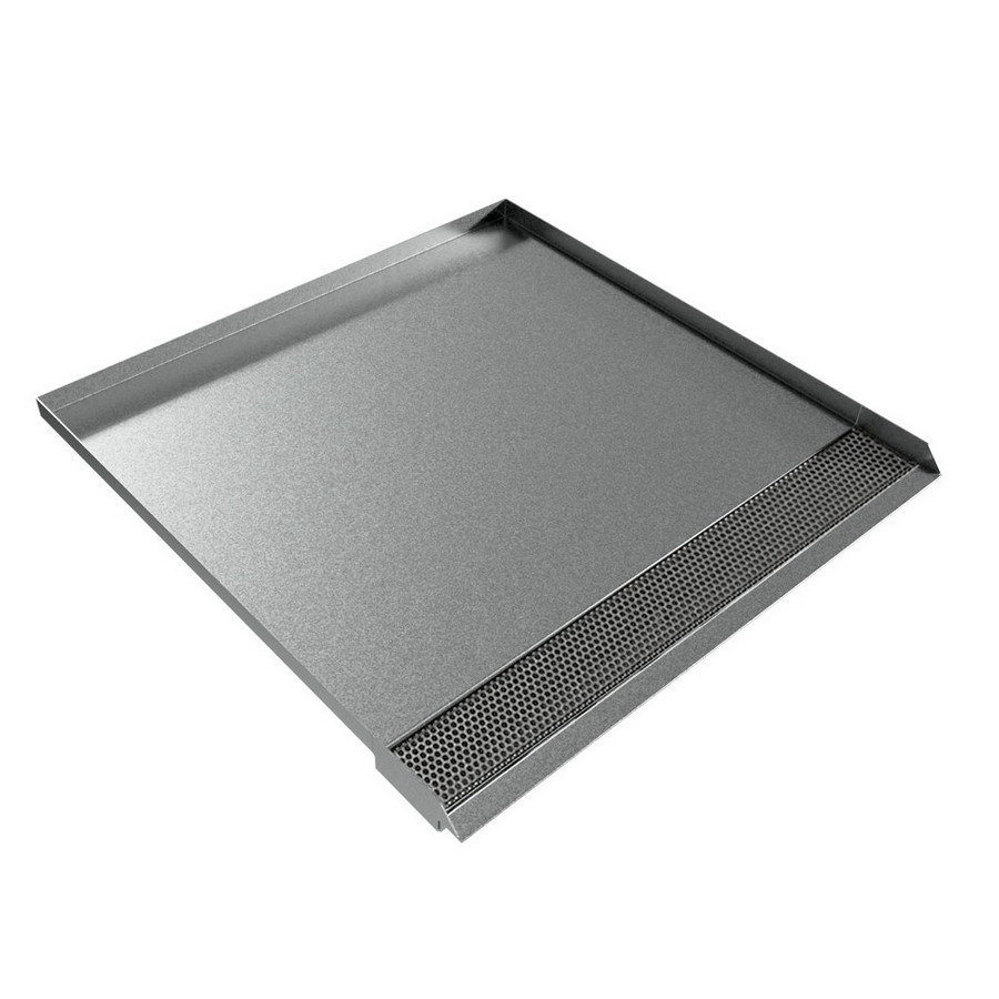 Killarney Metals Open Front Refrigerator Trench Drain Pan 34" x 36" x 1" Galvanized Steel KM-09980 Questions & Answers