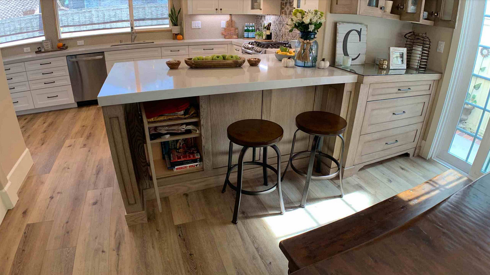 Aesthetically pleasing kitchen design