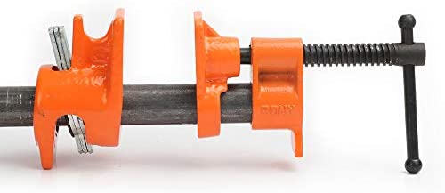 H-Style woodworking Pipe Clamp with Crank Handle Pony Jorgensen