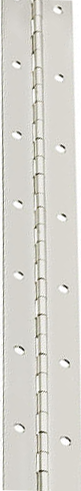 piano hinge with white background
