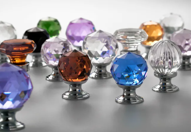 Crystal Decorative Cabinet Hardware Knobs