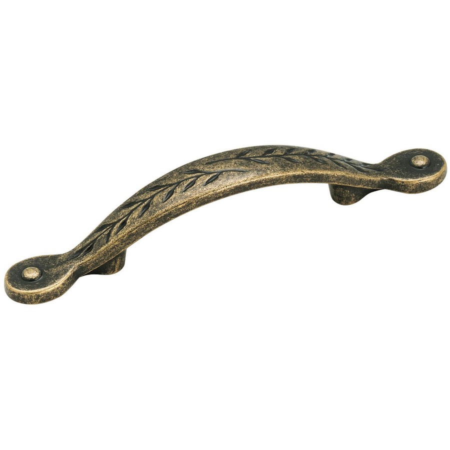 Nature's Splendor Pull 3" Center to Center Weathered Brass Amerock BP1580R2