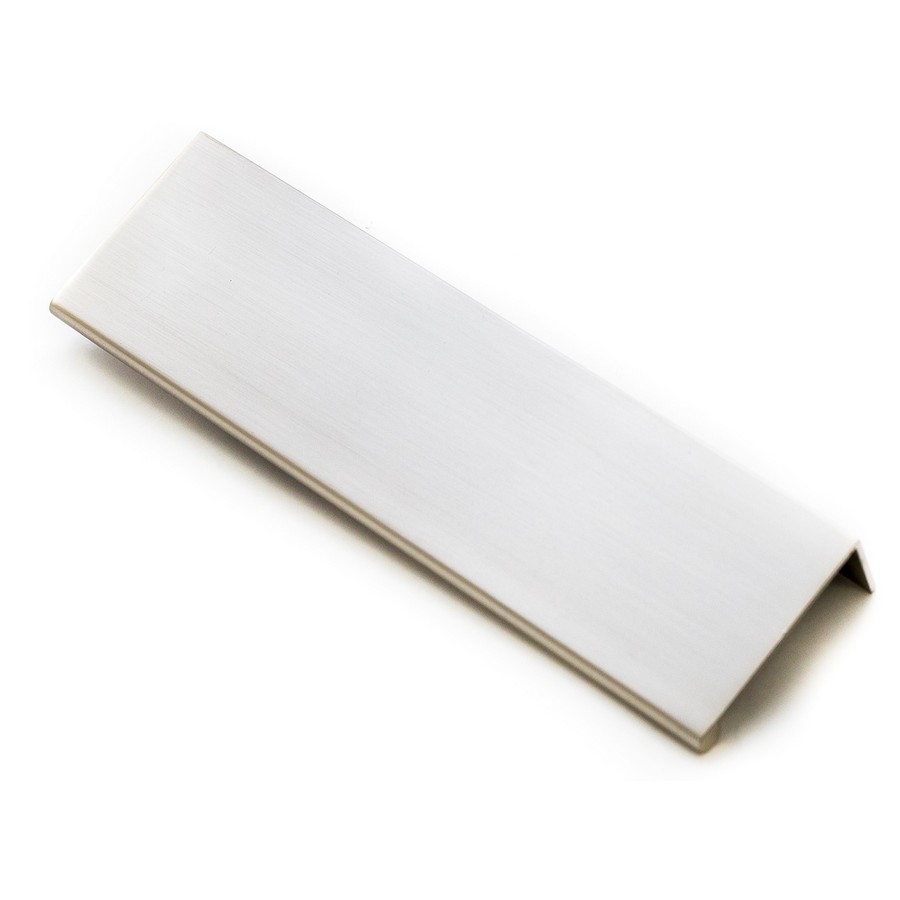 Cascade Edge Pull 112mm Center to Center Brushed Satin Nickel Studio 917 P604BSN 152