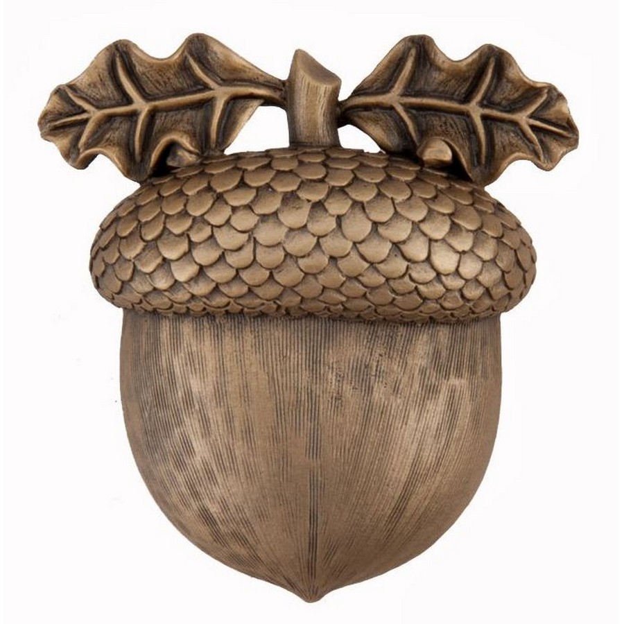 Acorn Knob 1 38 X 1 38 Museum Gold Acorn Manufacturing DQ3GP