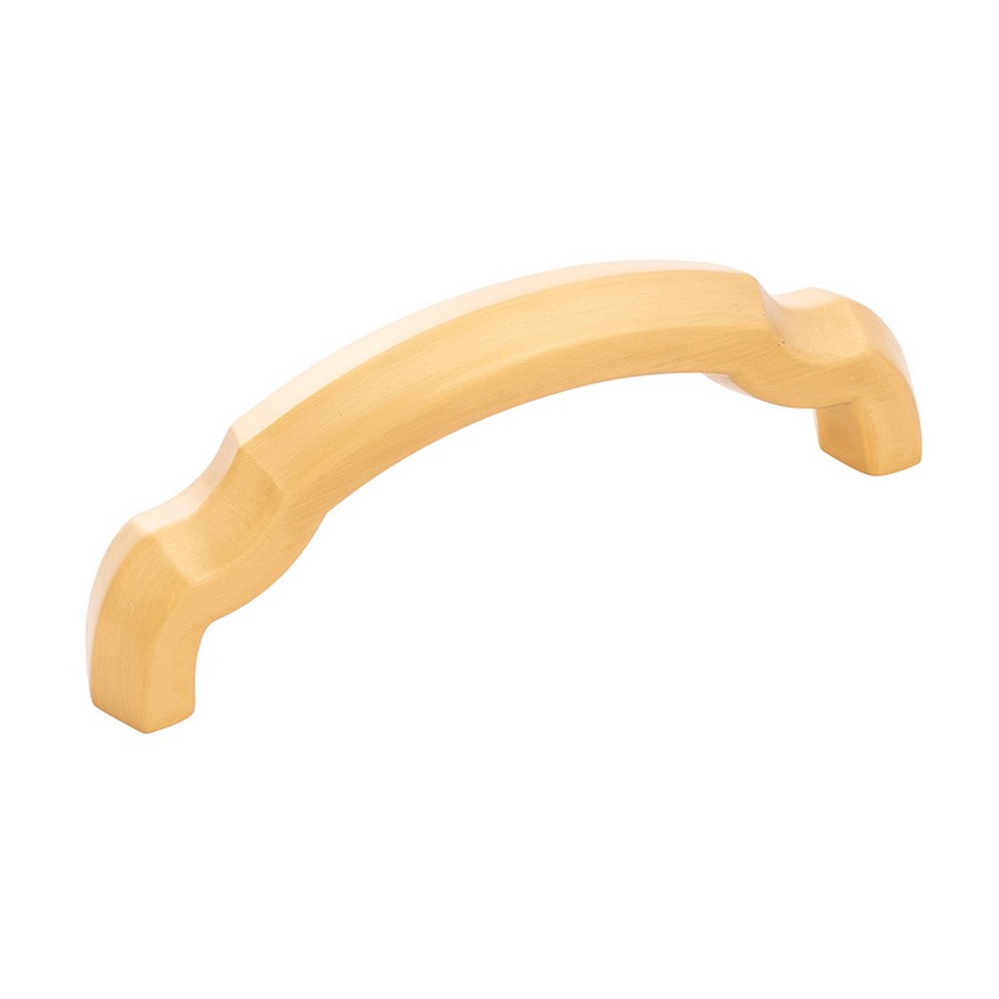 Veranda Pull 3 Center to Center Brushed Golden Brass Hickory Hardware H077862BGB