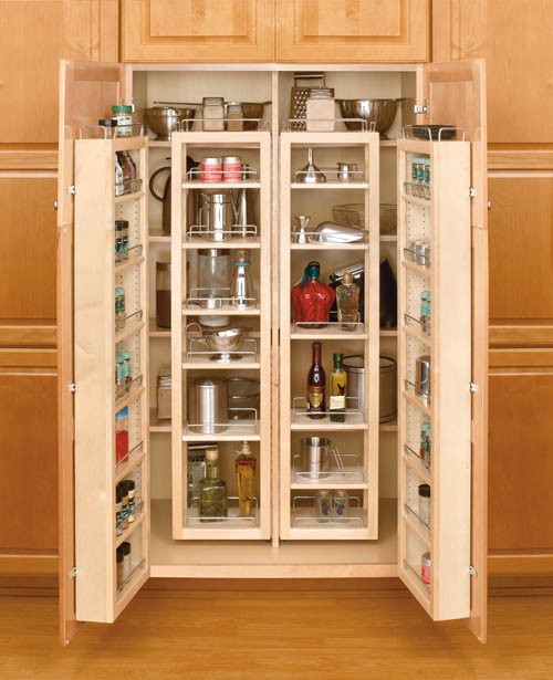 Rev A Shelf Maple 45 Swing Out Pantry Kit Rev A Shelf 4WP18 45 KIT