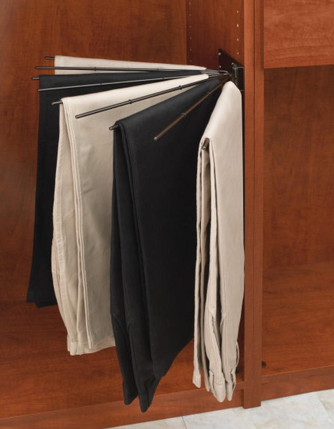 Rev A Shelf Wire Fan Pants Rack Oil Rubbed Bronze Rev A Shelf CPRF 16ORB 52