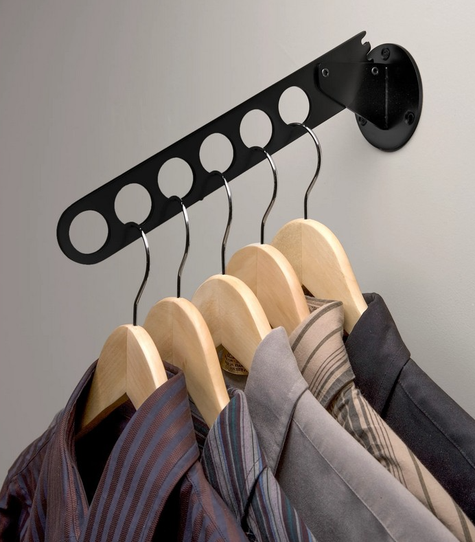 Rev A Shelf Adjustable Laundry Valet Hook Matte Black Rev A Shelf CLVSL MB 1