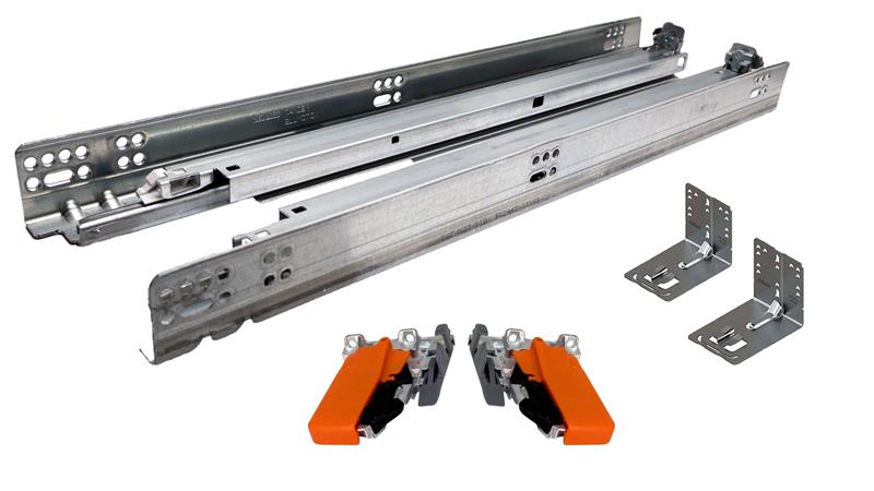 Blum 21 TANDEM plus BLUMOTION 563H Soft Close Undermount Drawer Slide for 12   58 Drawer Side Blum 563H5330B