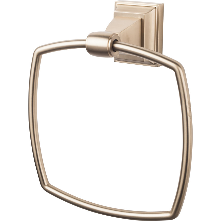 Stratton Bath Ring 8 116 Long Brushed Bronze Top Knobs STK5BB