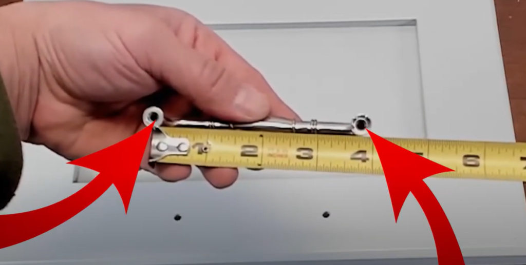 Measuring Center to Center on cabinet pulls