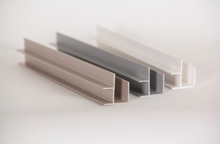 HandiTRIM Inside/Outside Corner Molding Slatwall Trim 96" Taupe HandiSOLUTIONS HST2096M