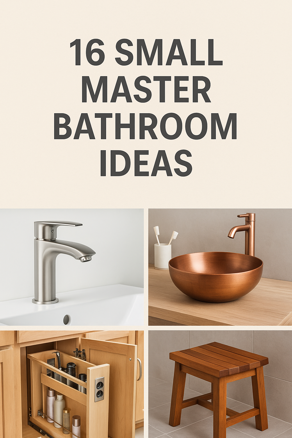 Small Master Bathroom Ideas