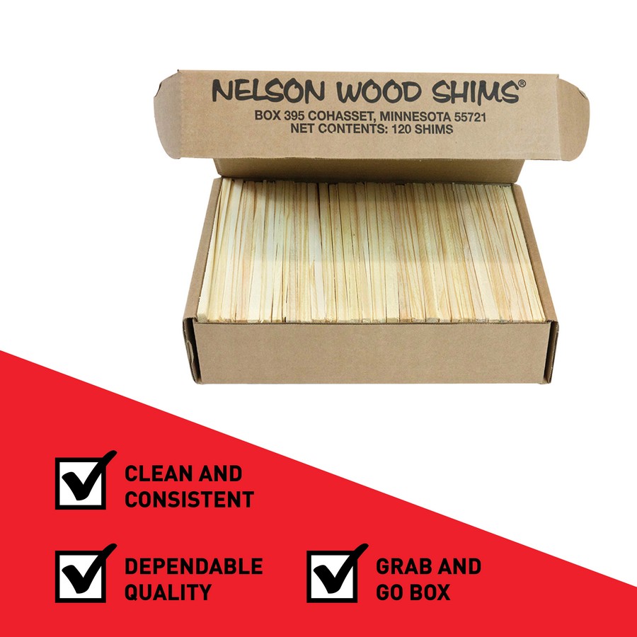 Pine Wood Shims