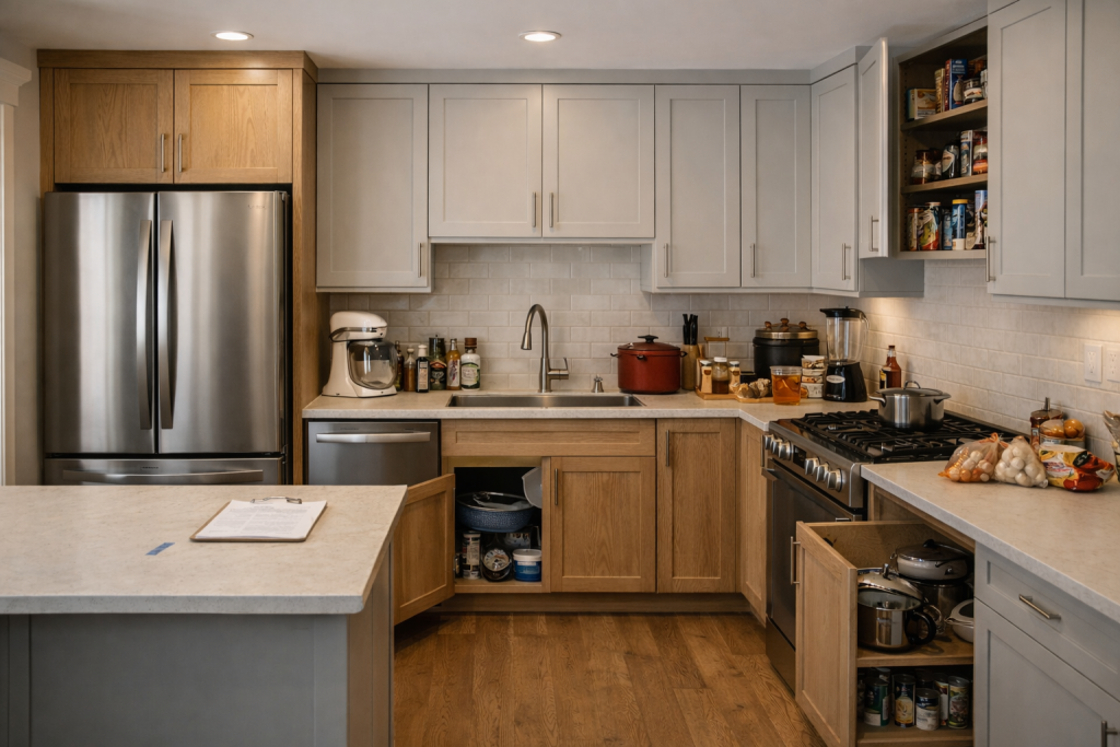 Neglecting Kitchen Storage