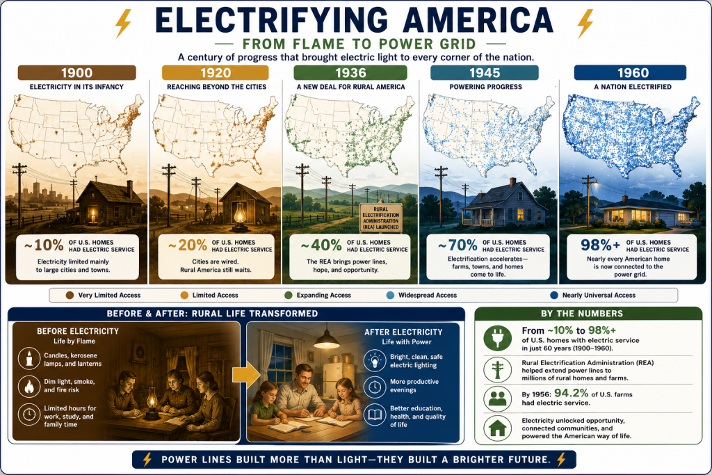 electrifyingamericanhomes Woodworker Express Blog Visualization of household electrification expanding across America