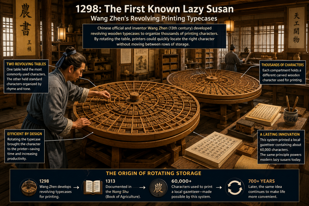 Ancient Chinese Printing Typecase Woodworker Express Blog Ancient Chinese printer using revolving wooden printing typecases