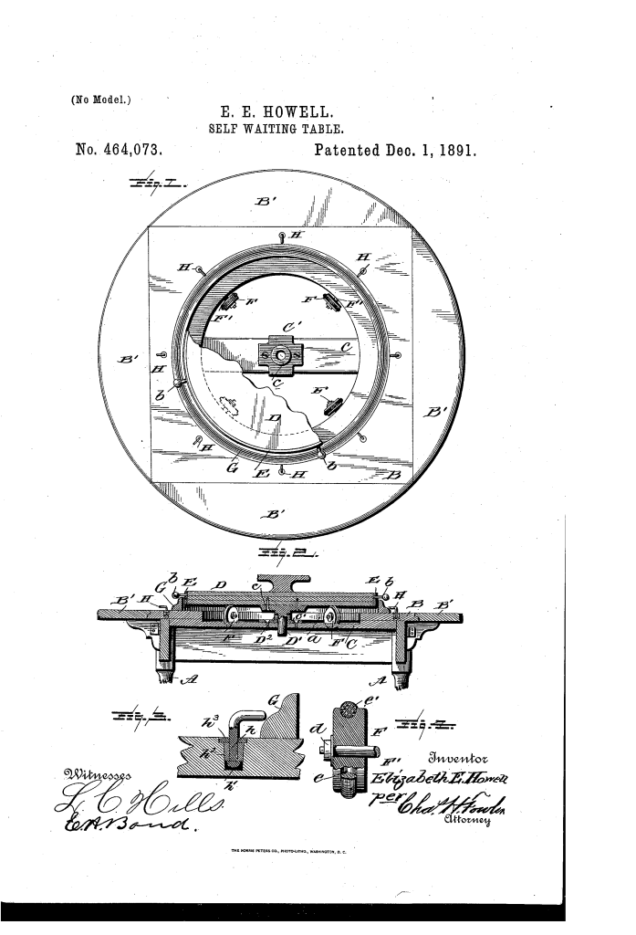 US464073drawingspage1 Woodworker Express Blog US464073A Patent
