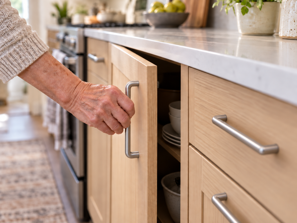 ADA Bar Pulls for Seniors Aging in Place Woodworker Express Blog ADA Bar Pulls for Seniors Aging in Place