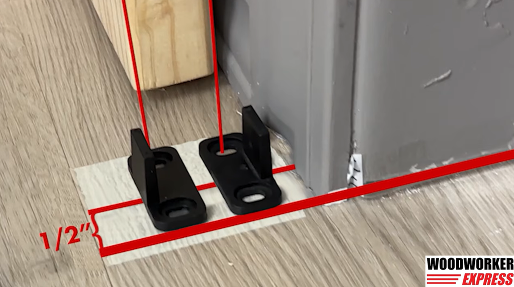 Attach Floor Guides Woodworker Express Blog Attach the Floor Guide