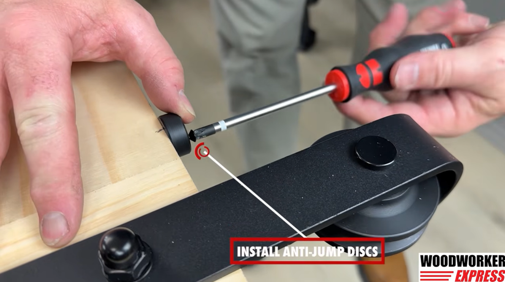 Install AntiJump Discs Woodworker Express Blog Install Anti Jump Discs