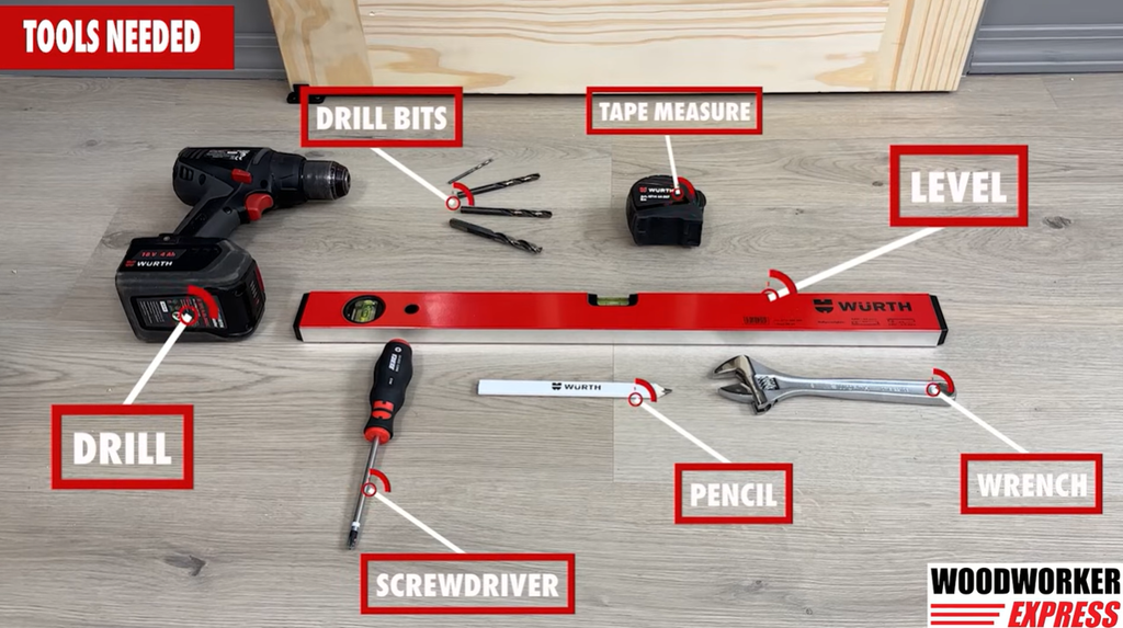 Tools Needed for Barn Door Hardware Install Woodworker Express Blog Tools Needed for Barn Door Hardware Installation