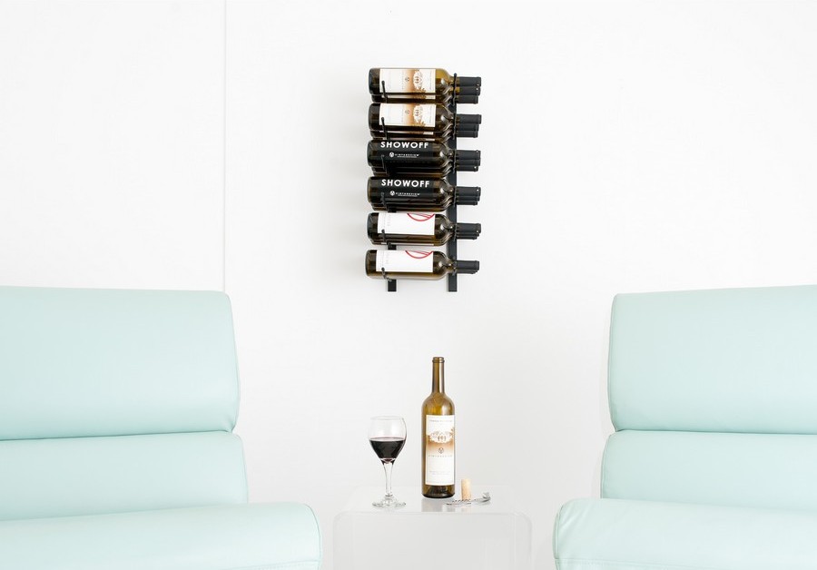 WS23Kc 1 Woodworker Express Blog W Series Wine Rack 2 Eighteen Bottle Wall Mount Wine Rack Gunmetal VintageView WS23 GM