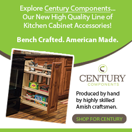 New Kitchen Cabinet Accessories from Century Components