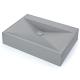 24-1/2" Envy Quartz Composite Vessel Vanity Sink Grey Karran QS-100-GR