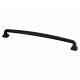 Tailored Traditional Appliance Pull Matte Black Berenson 1305-1055-P