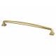 Tailored Traditional Appliance Pull 12" Center to Center Modern Brushed Gold Berenson 1306-1MDB-P