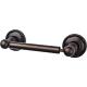 Edwardian Bath Tissue Holder 9-3/8" Long with Ribbon Backplate Oil Rubbed Bronze Top Knobs ED3ORBE