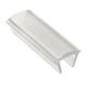 1-1/8" Plastic Clip Guide for Glass Doors Clear Epco 771