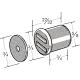 5/8" Bore Magnetic Catch with Screws and Strike Aluminum Epco 600-A-P :: Image 20
