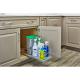 5SBWCC Single 8 Litre Bottom Mount Waste Container and Cleaning Pullout Silver Rev-A-Shelf 5SBWCC-8S-1 :: Image 20