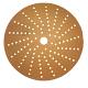 5" Gold Abrasive Discs Aluminum Oxide on C-Weight Paper Multi Hole