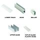 #14 Aluminum Sliding Glass Door Hardware Set for By-Passing 1/4" Glass Doors 3' Epco 14-A-3 :: Image 20