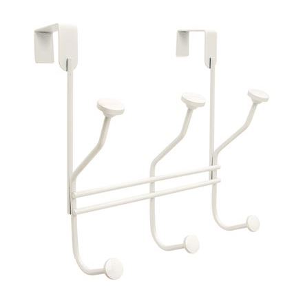 Amerock H55548GW, Over-The-Door Hook, Transitional Series, 6-Prong-5-1/2 Proj, 7 H, White ::Image #10
