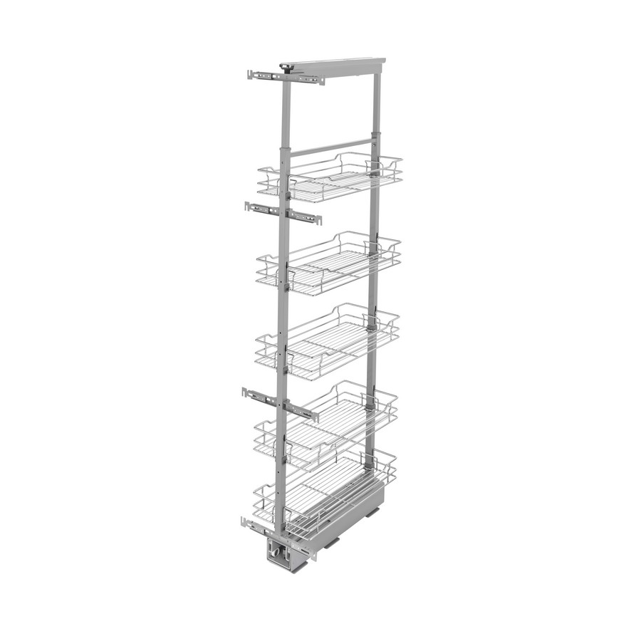 Wire Baskets, Chrome Pantry Shelving
