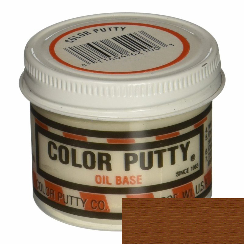 Color Putty 124, Wood Filler, Solvent Based, Redwood, 3.7 oz :: Image 10