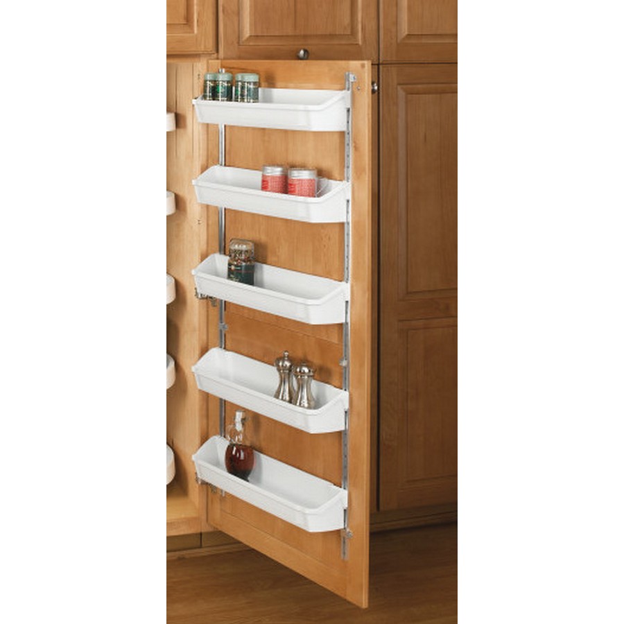 8" Door Storage Bins Set Almond Rev-A-Shelf 6235-08-15-52