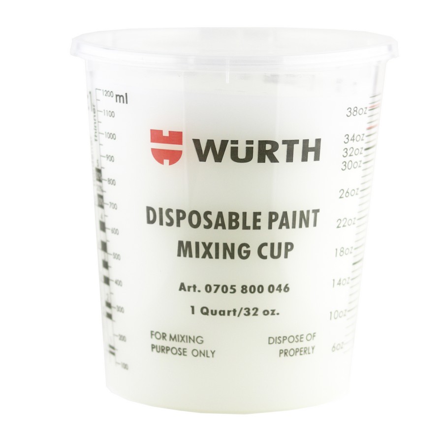 Disposable Mixing Cup-No Lid 1 Quart WE Preferred 0705800046961