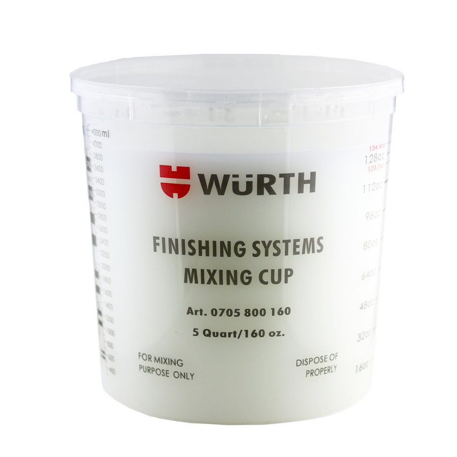 Disposable Mixing Cup-No Lid 5 Quart WE Preferred 0705800160961