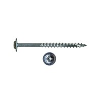 WE Preferred 8337, Installation Screw, Washer Head Combo Drive, Type 17 Auger Point, Quick Cutter Thread, 3 x 10, Zinc with Zinc Head, Bulk-500