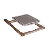 Hoffco BVI183, 14-7/8 W Polymer Cutting Board Pull-Out, Hoffco Series, Polymer Cutting Board, 14-7/8 W x 23 D x 3/4 H